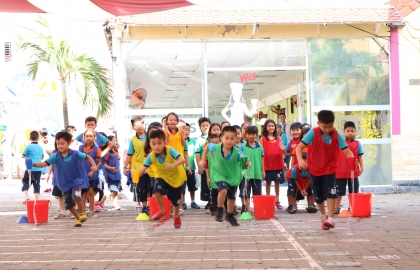 Các trò chơi đồng đội dành cho khối tiểu học