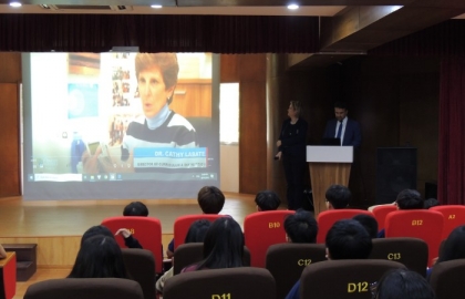 HỌC SINH HIBS GẶP GỠ HỌC VIỆN TIÊN PHONG PREK-12, MỸ  