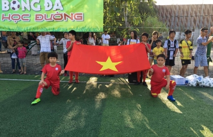 Festival bóng đá học đường Quận 2