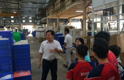 Tham quan– học tập trải nghiệm  tai tập đoàn văn phòng phẩm  Thiên Long