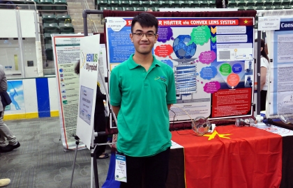 Nhóm học sinh Olympiad đã tham gia thành công kì thi GENIUS tại bang New York, Mỹ