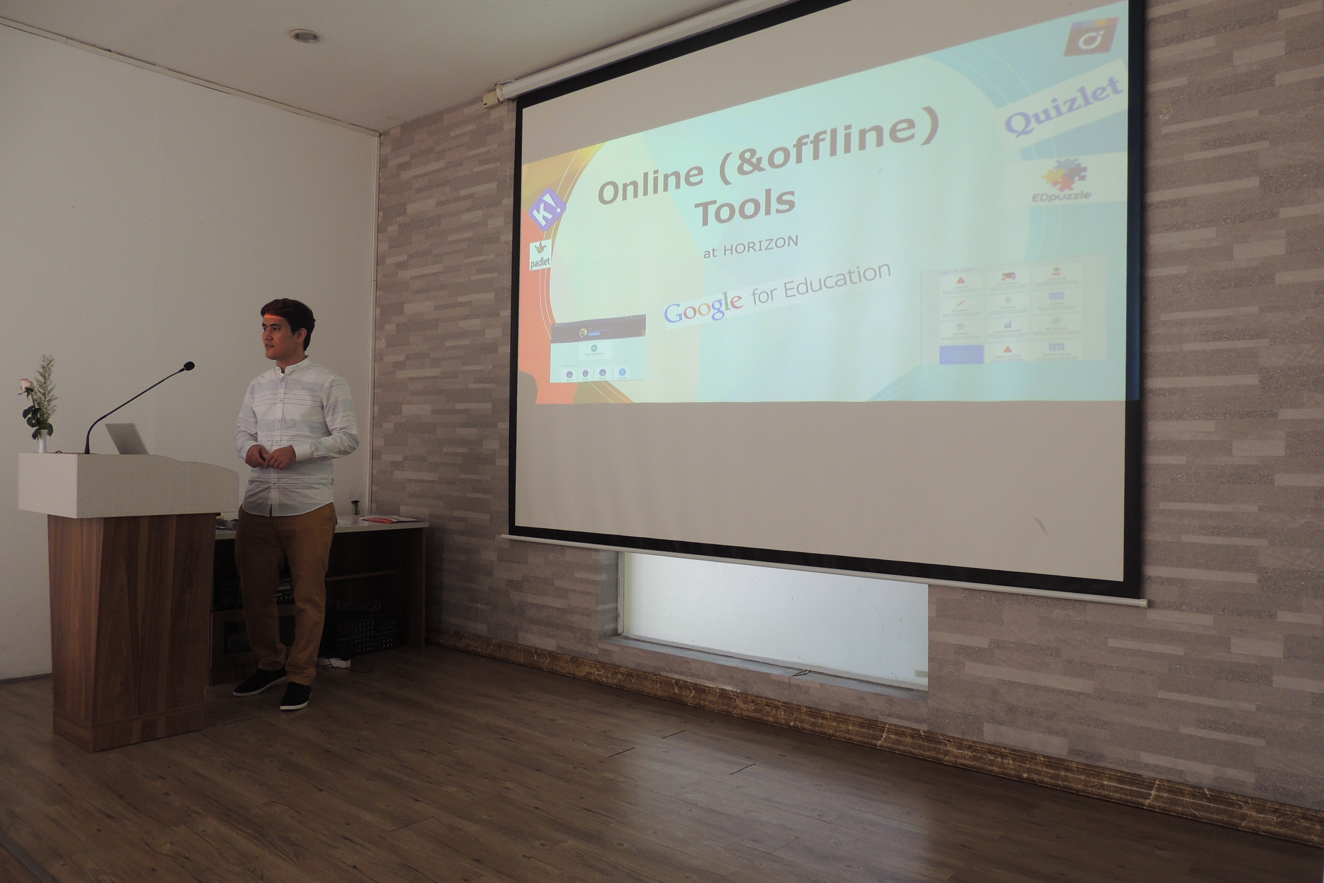 Online and Offline Education Tools at Horizon International Bilingual School